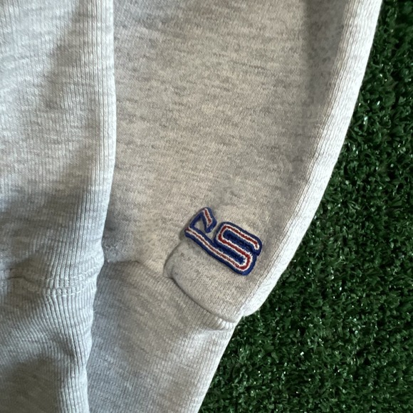 VTG Harvard University‎ Crewneck Sweatshirt Large Gray Reverse Weave USA 80s - Picture 3 of 12